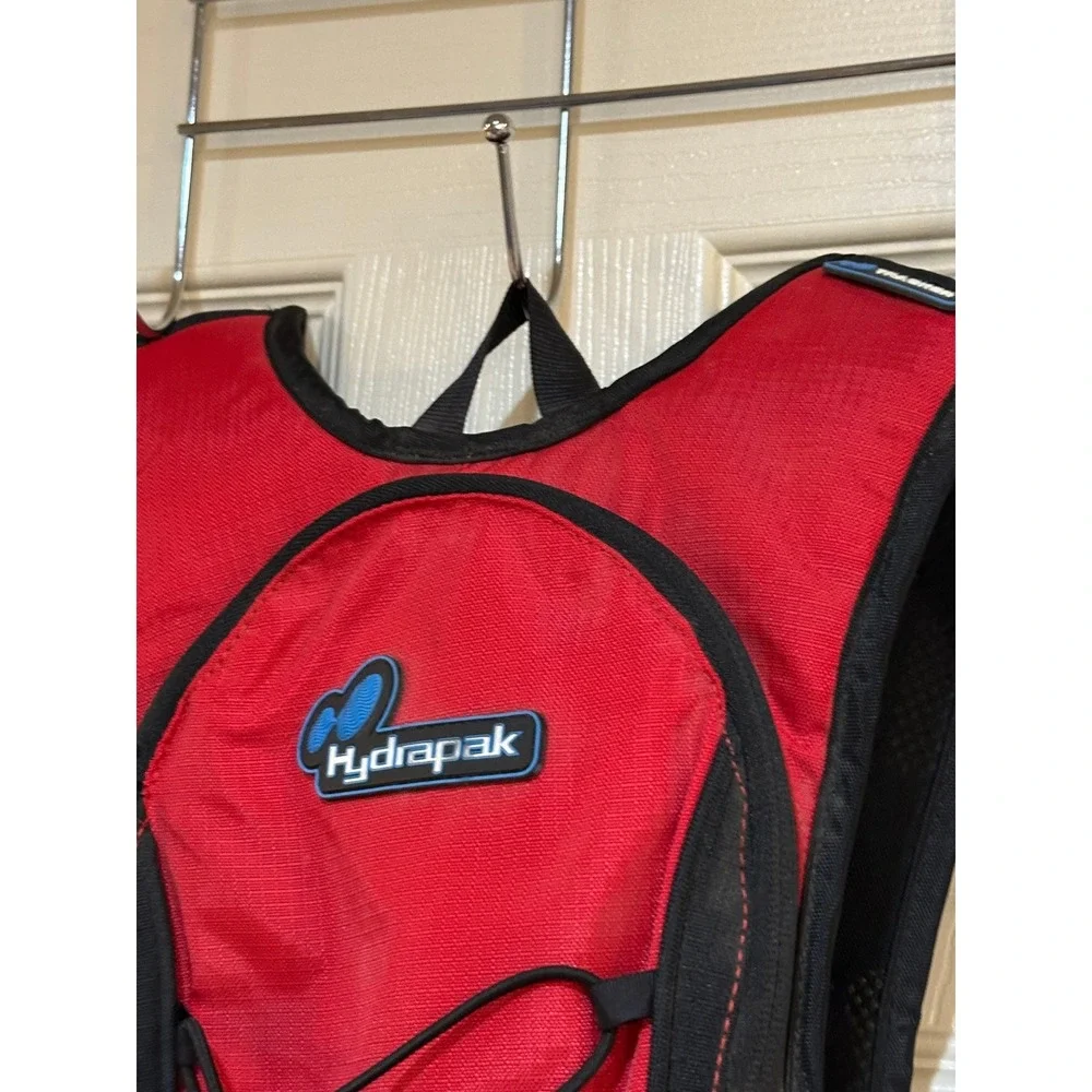 Hydrapak Hydration Pack Shell Red Black Cycling Running Hiking Backpack‎